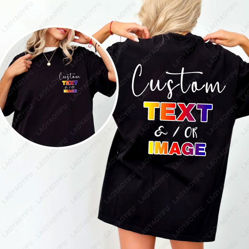 Photography Logo - Front and Back Your Custom Design