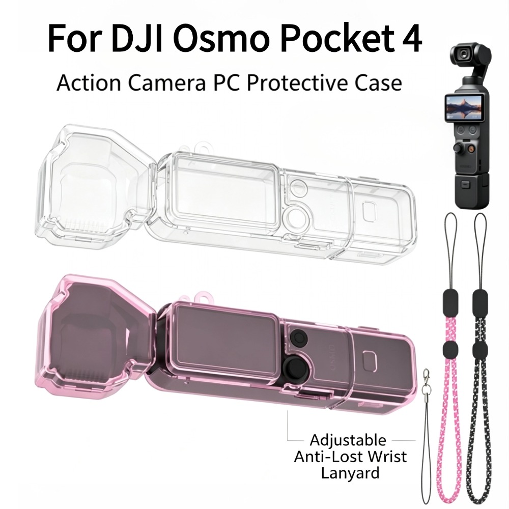 Camera Rain Cover - Clear PC Protective Hard Case For