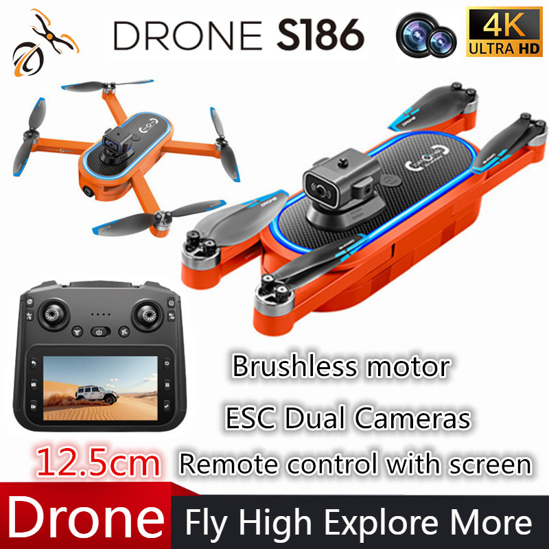 2025 S186 Drone Professional 4 - đánh giá và giá Photography Drone