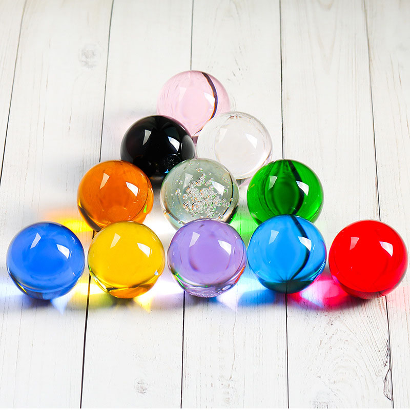 10 Colors 30mm Globe Chandelie - đánh giá và giá Lens Ball Crystal