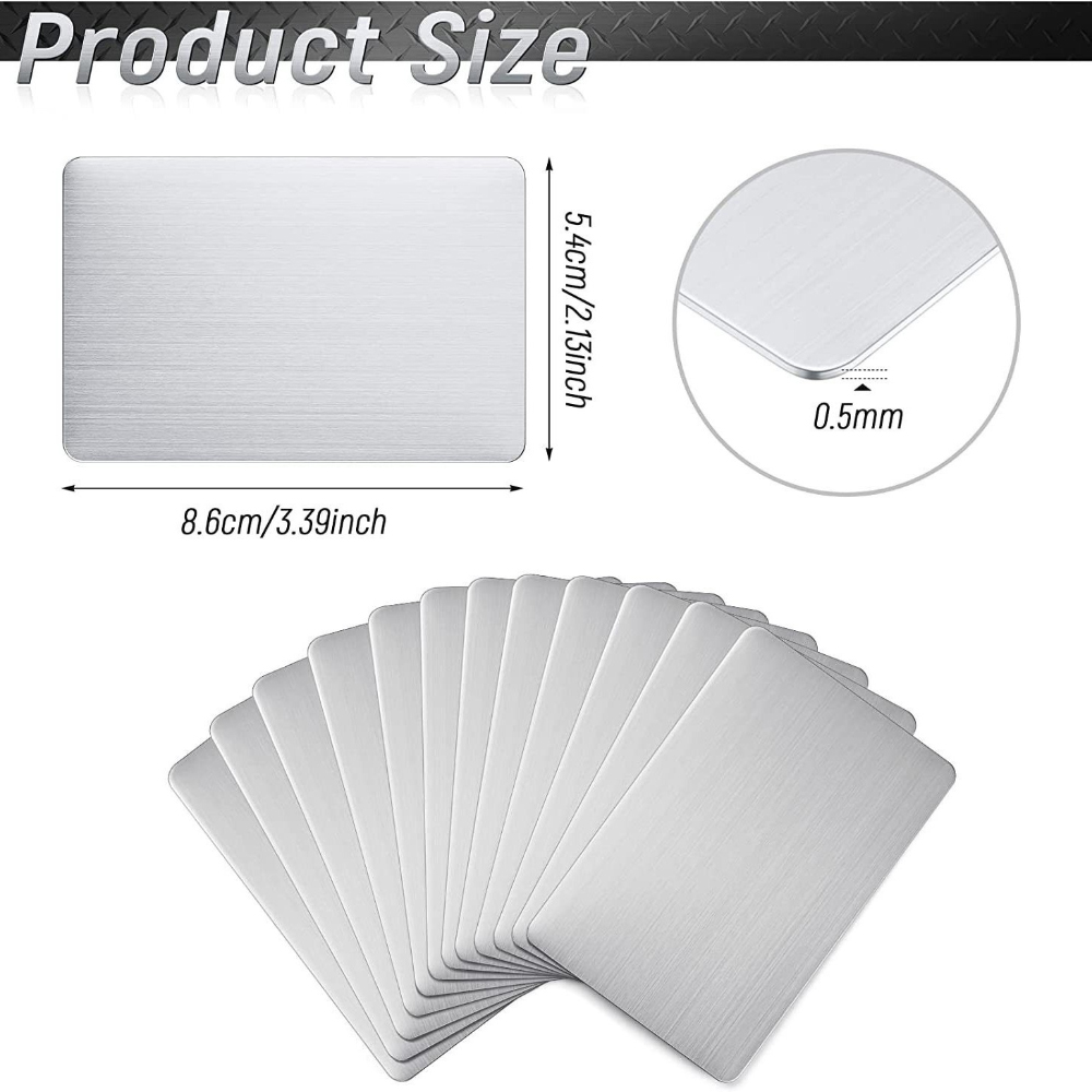 10Pcs Stainless Steel Metal Bu - đánh giá và giá Photography Logo