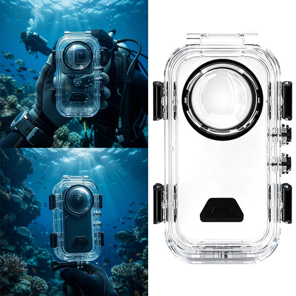 60M Waterproof Dive Housing Ca - đánh giá và giá Camera Rain Cover
