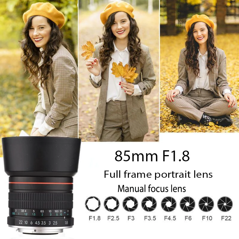 Lightdow 85mm F1.8 Medium Tele - đánh giá và giá Nikon Camera D3500