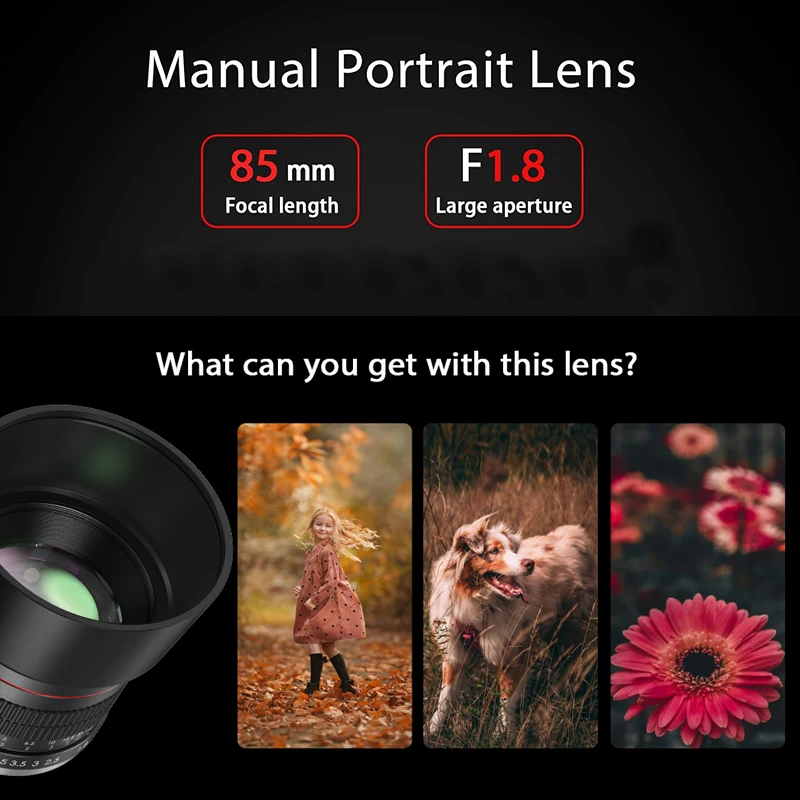 Lightdow 85mm F1.8 Medium Tele - đánh giá và giá Nikon Camera D3500
