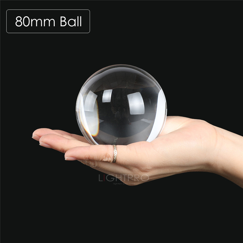 50/60/70/80/90/100/110Mm Chụp  - đánh giá và giá Lens Ball Crystal