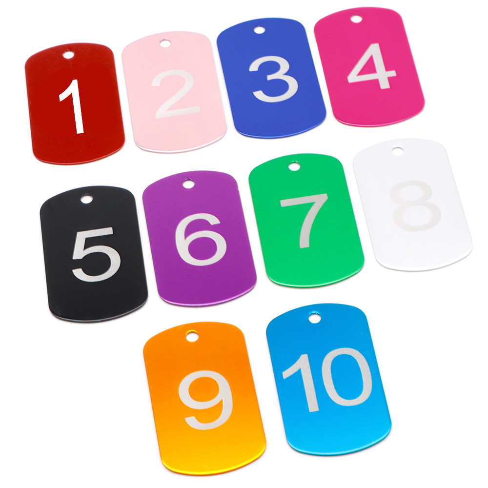 Number Tag Rectangular Aluminu - đánh giá và giá Photography Rules