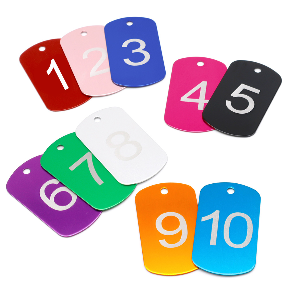Number Tag Rectangular Aluminu - đánh giá và giá Photography Rules