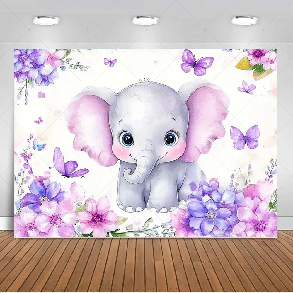 Cartoon Elephant  Birthday Par - đánh giá và giá Photography Composition