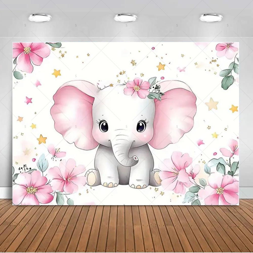 Cartoon Elephant  Birthday Par - đánh giá và giá Photography Composition