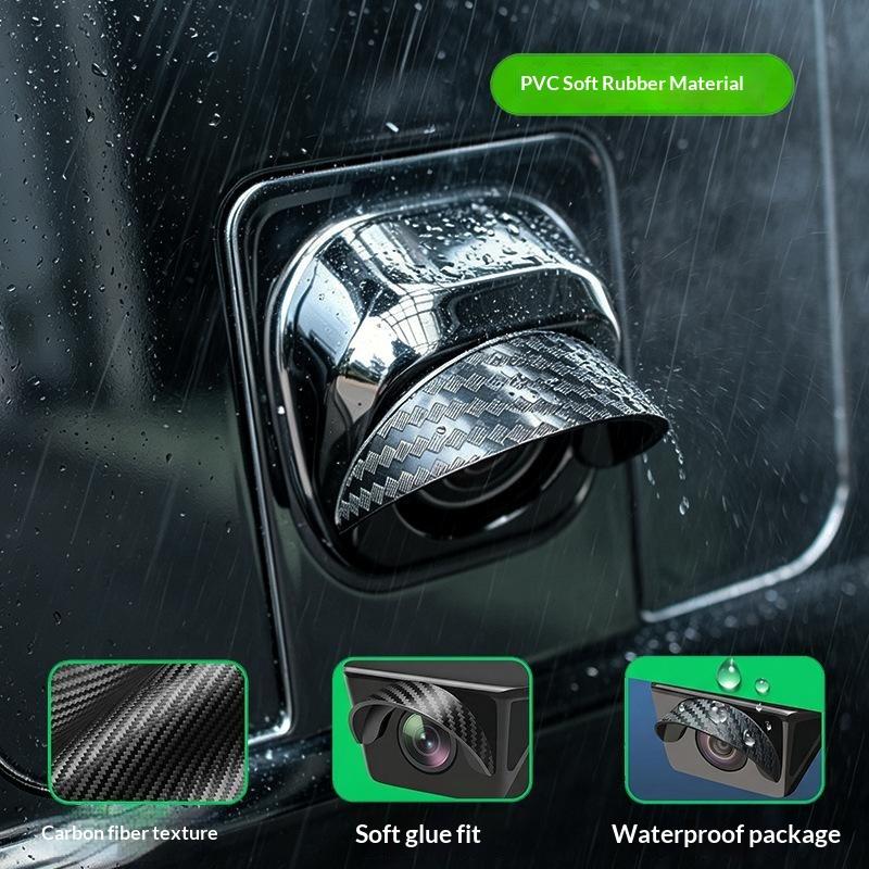 Universal PVC Car Rear View Ca - đánh giá và giá Camera Rain Cover
