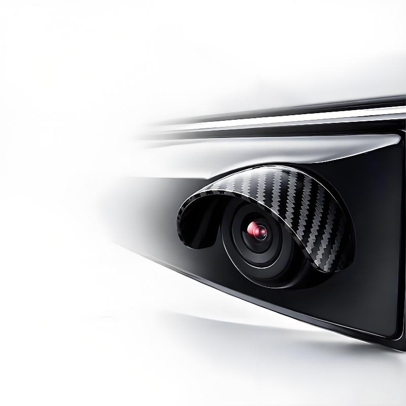 Carbon Fiber Car Rear View Cam - đánh giá và giá Camera Rain Cover