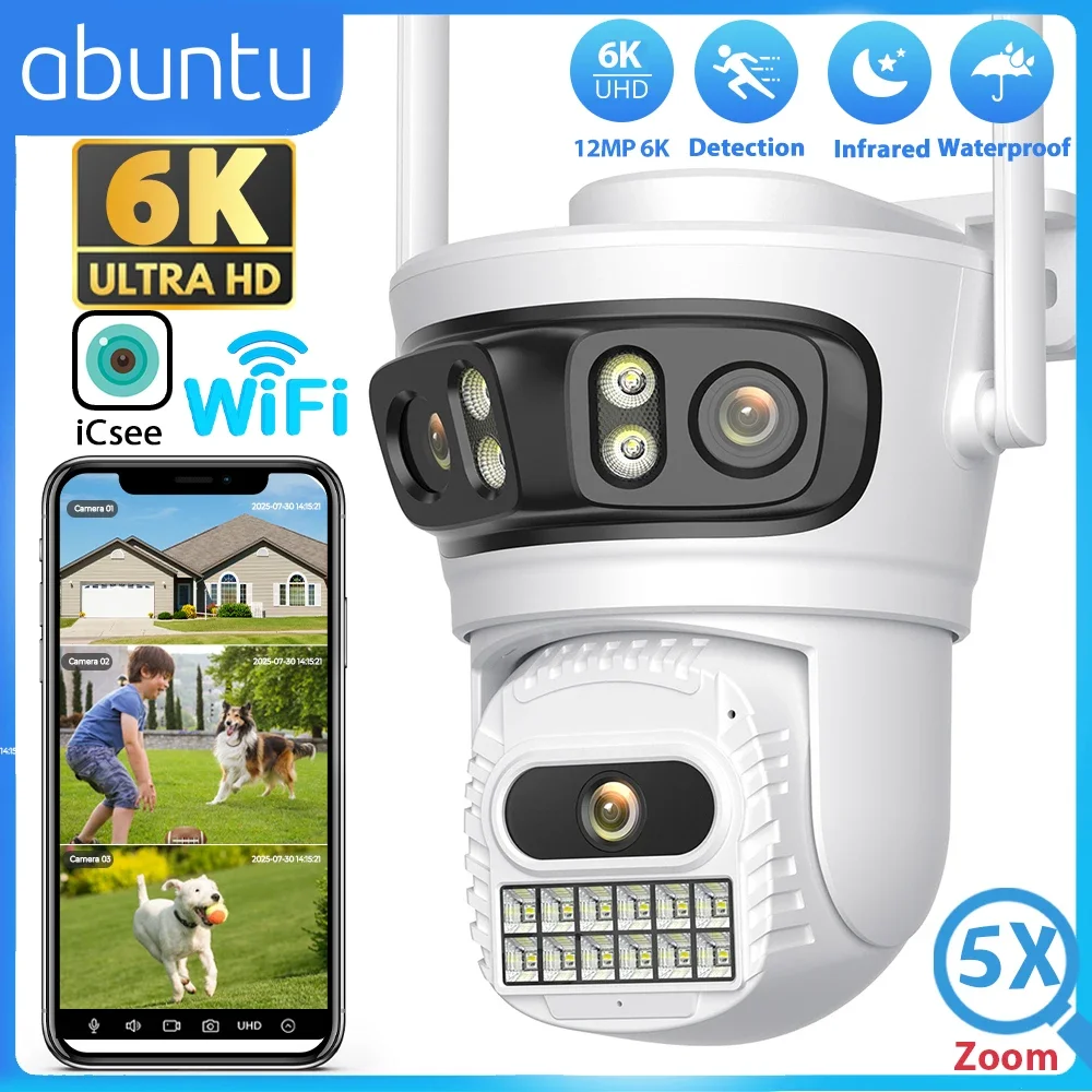 12MP 6K Outdoor Wifi Camera IC - đánh giá và giá Photography Angles