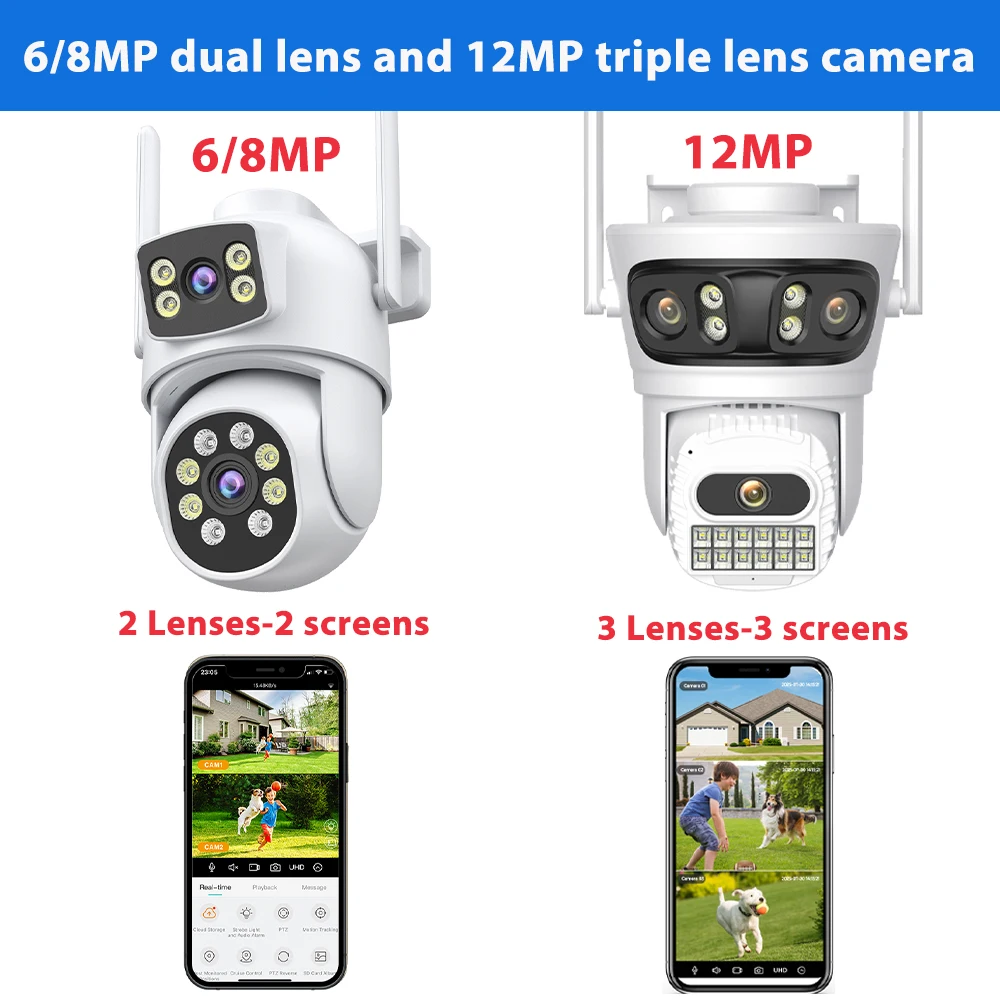 12MP 6K Outdoor Wifi Camera IC - đánh giá và giá Photography Angles