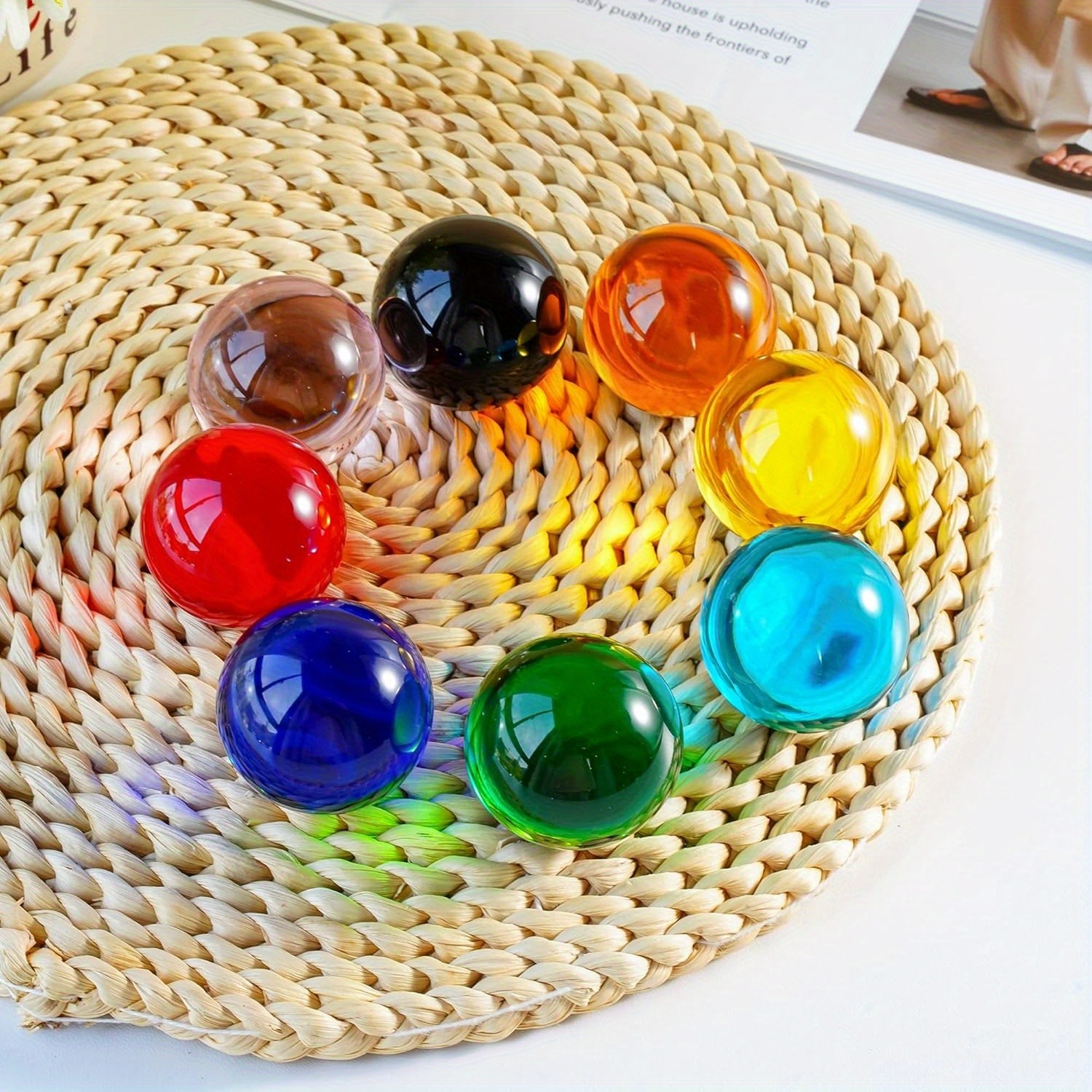 K9 Multicolor Color Crystal Gl - đánh giá và giá Lens Ball Crystal