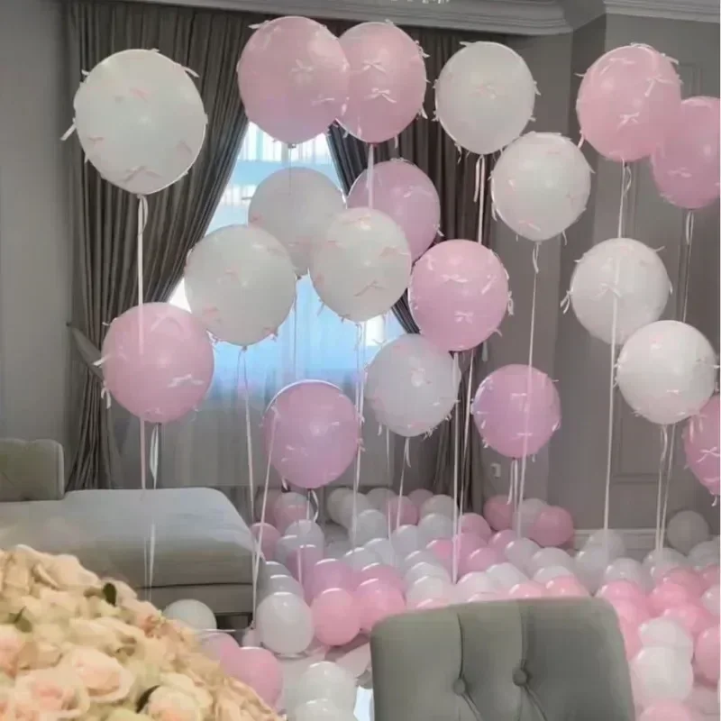 5pcs Wedding Pink Ins Bow Ball - đánh giá và giá Photography Year