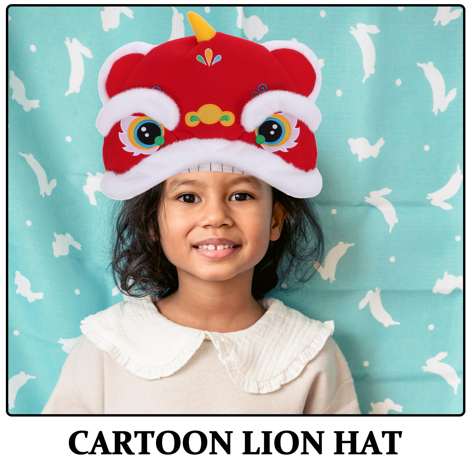 Chinese New Year Lion Head Hat - đánh giá và giá Photography Year