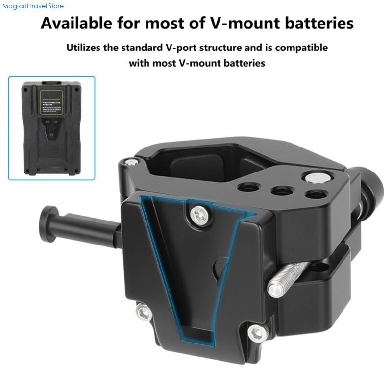 Kẹp pin N2UB V-Mount với Kẹp t - đánh giá và giá Photography And Videography