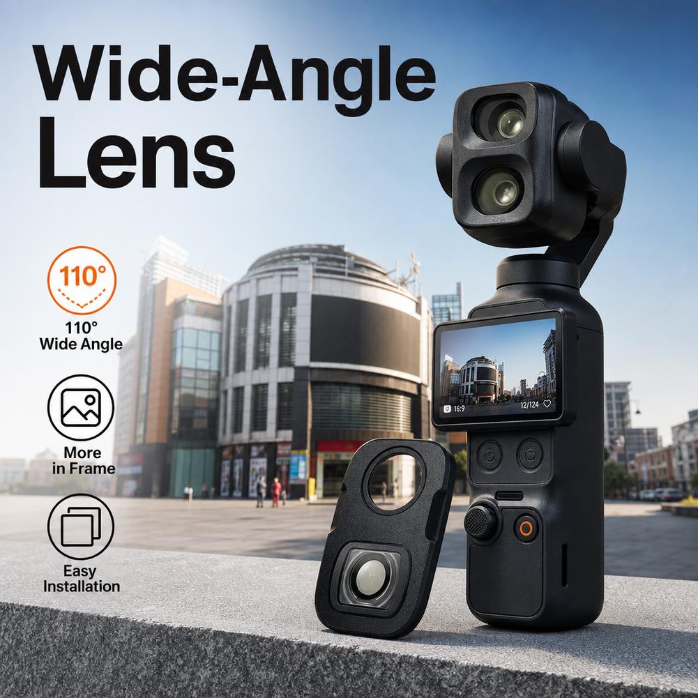 For Pocket 4 Wide Angle Lens F - đánh giá và giá Photography Angles