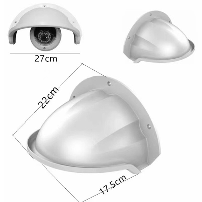 CCTV Dome Camera Rain Sun Shad - đánh giá và giá Camera Rain Cover