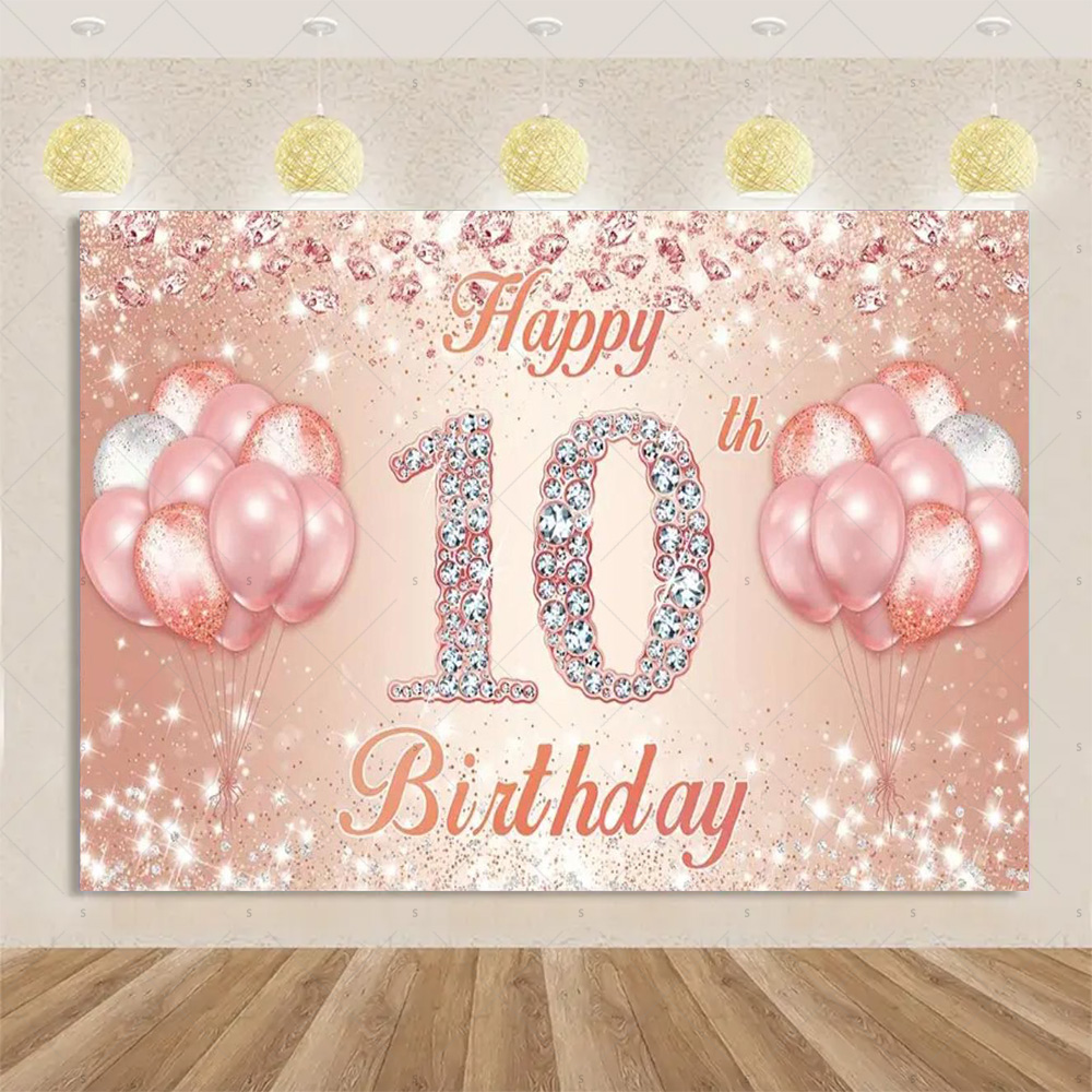 10th Happy Birthday Party Deco - đánh giá và giá Photography Composition