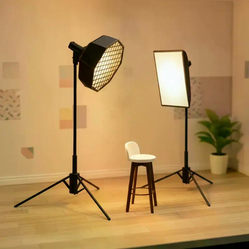 1/12 Mini Studio Light Softbox - đánh giá và giá Photography Natural Lighting