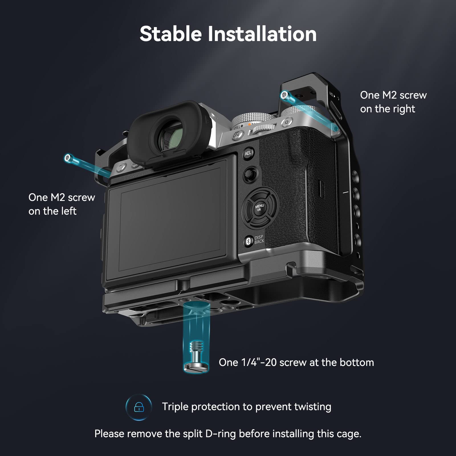 SmallRig X-T5 Camera Cage for  - đánh giá và giá Fujifilm Camera X-T5