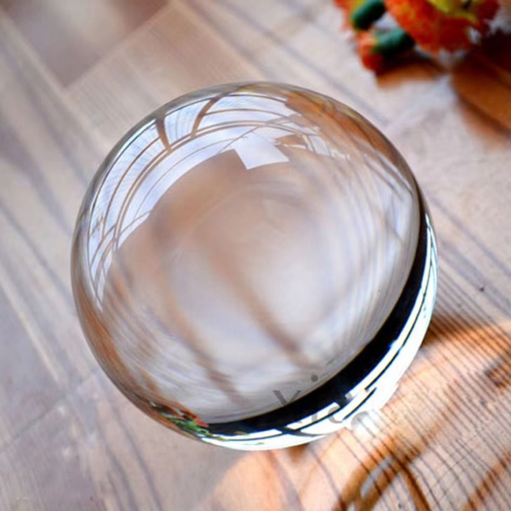 Round Crystal Glass Ball Trans - đánh giá và giá Lens Ball Crystal
