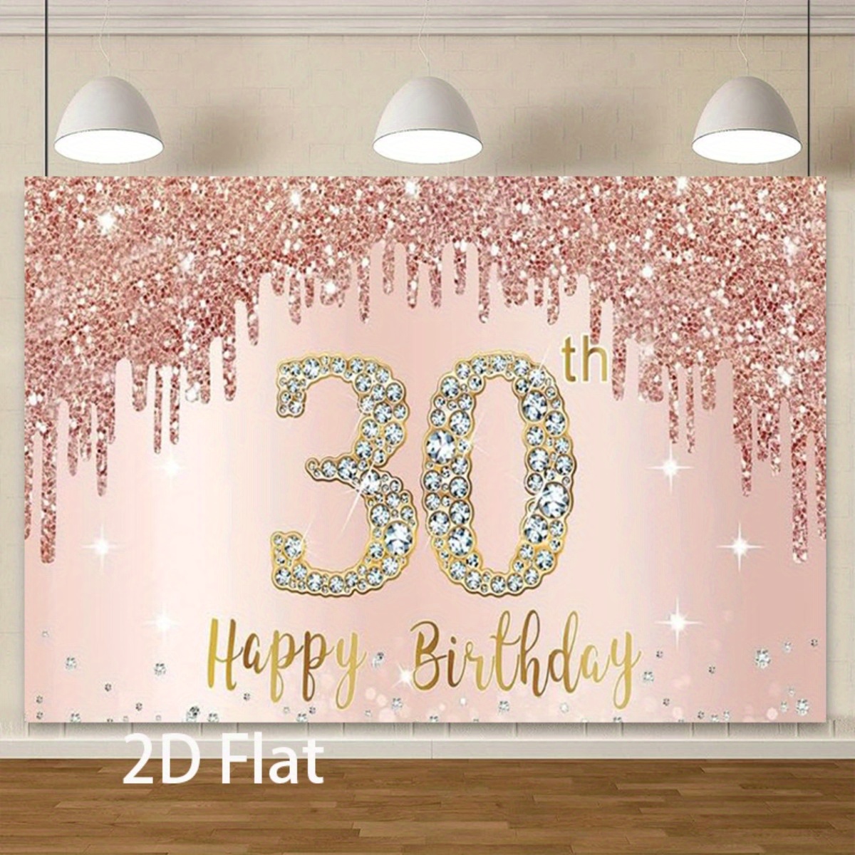 A 30th birthday background ban - đánh giá và giá Photography Logo